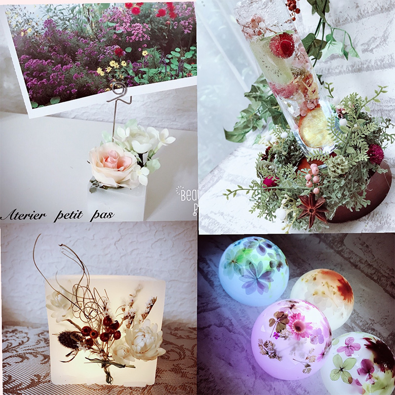 オリジナルLEDの花灯(はなあかり)ディプロマコース