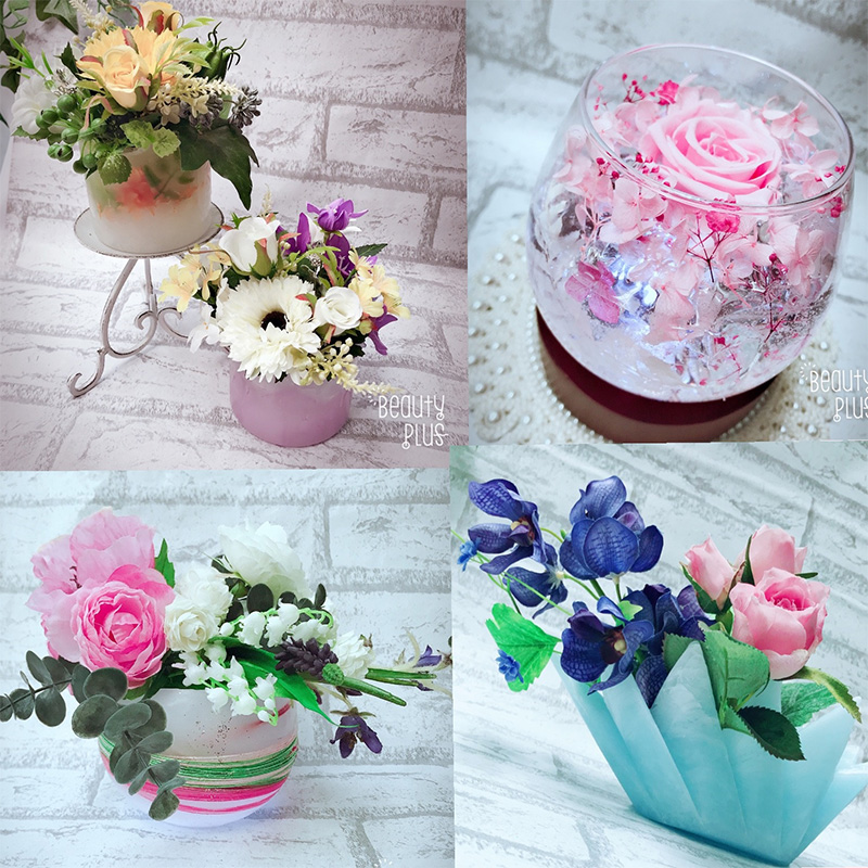 オリジナルLEDの花灯(はなあかり)ディプロマコース